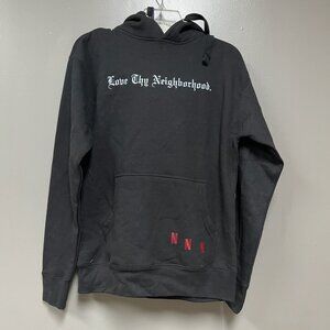 BBH Black Beverly Hills Black Hoodie Notorious BIG Love Thy Neighborhood Small
